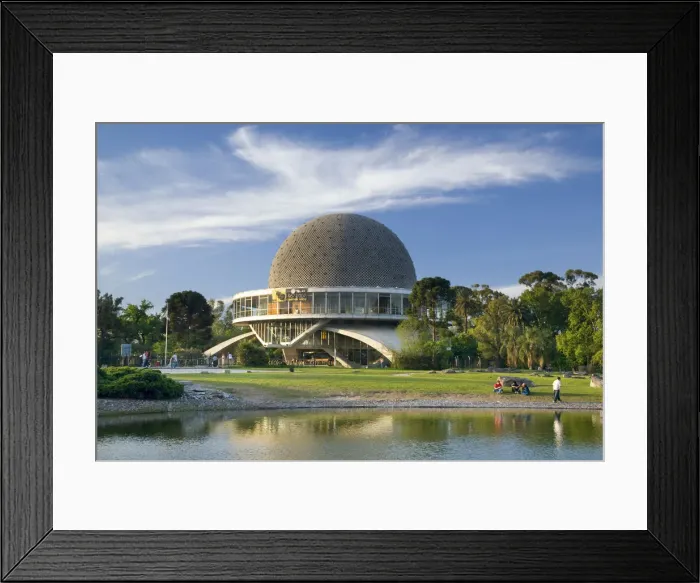 Framed Print : Planetario Galileo Galilei, Buenos Aires, Argentina Framed Print : Planetario Galileo Galilei, Buenos Aires, Argentina