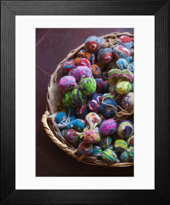 Framed Print : Argentina, Jujuy Province, Quebrada de Humamuaca canyon, Purmamarca, tulmas, native