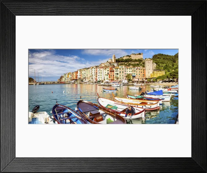 Framed Print : Portovenere, Liguria, Italy