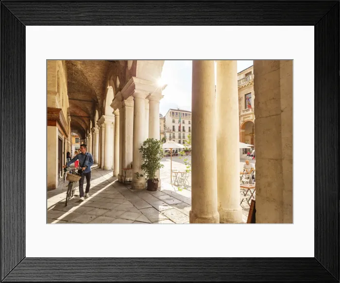 Framed Print : Italy, Italia. Veneto. Vicenza. Palladian Basilica
