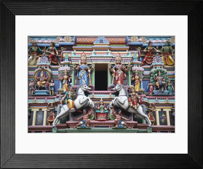 Framed Print : Hindu temple of Sri Mahamariamman, Chinatown, Kuala Lumpur, Malaysia Framed Print : Hindu temple of Sri Mahamariamman, Chinatown, Kuala Lumpur, Malaysia