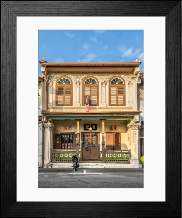 Framed Print : Historical building, Jonker Street, Malacca City, Malaysia Framed Print : Historical building, Jonker Street, Malacca City, Malaysia