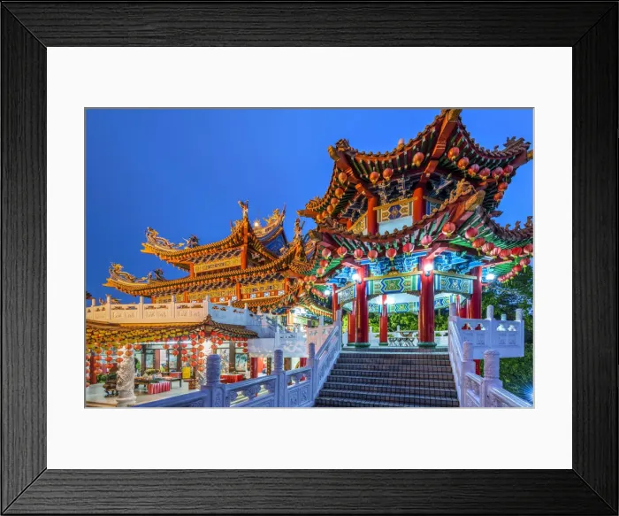 Framed Print : Thean Hou Temple, Kuala Lumpur, Malaysia Framed Print : Thean Hou Temple, Kuala Lumpur, Malaysia