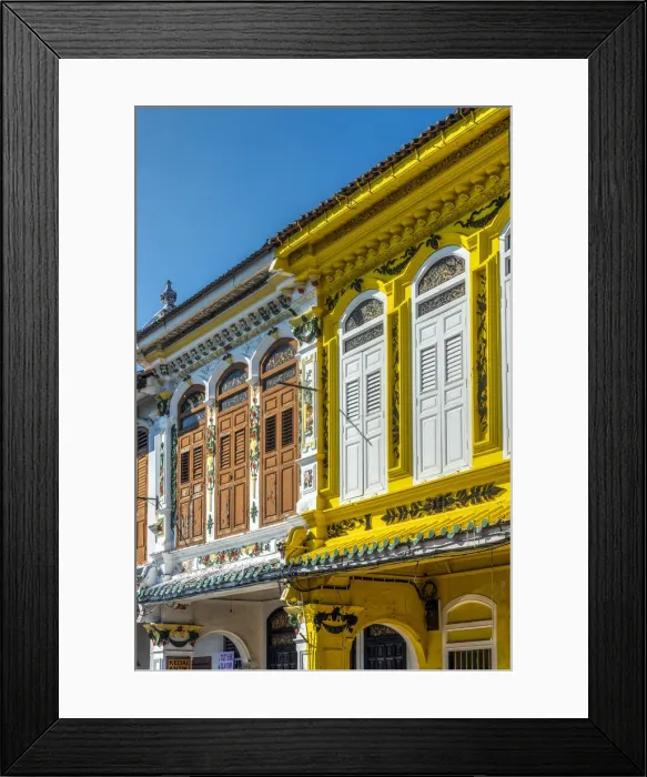 Framed Print : Historical colonial building, Jonker Street, Malacca City, Malaysia Framed Print : Historical colonial building, Jonker Street, Malacca City, Malaysia