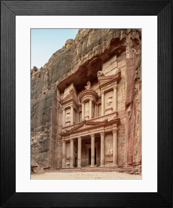 Framed Print : The Treasury, Al-Khazneh, Petra, Ma an Governorate, Jordan Framed Print : The Treasury, Al-Khazneh, Petra, Ma an Governorate, Jordan