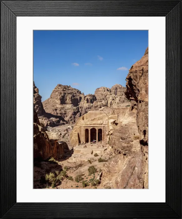 Framed Print : The Garden Hall, Petra, Ma an Governorate, Jordan Framed Print : The Garden Hall, Petra, Ma an Governorate, Jordan
