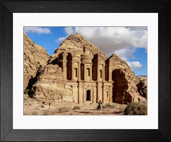 Framed Print : The Monastery, Ad-Deir, Petra, Ma an Governorate, Jordan Framed Print : The Monastery, Ad-Deir, Petra, Ma an Governorate, Jordan