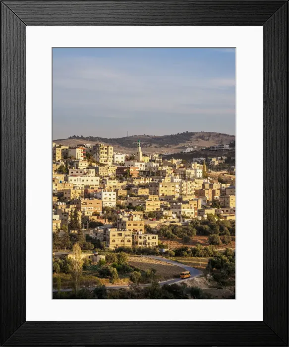 Framed Print : Jerash Skyline, Jerash Governorate, Jordan Framed Print : Jerash Skyline, Jerash Governorate, Jordan
