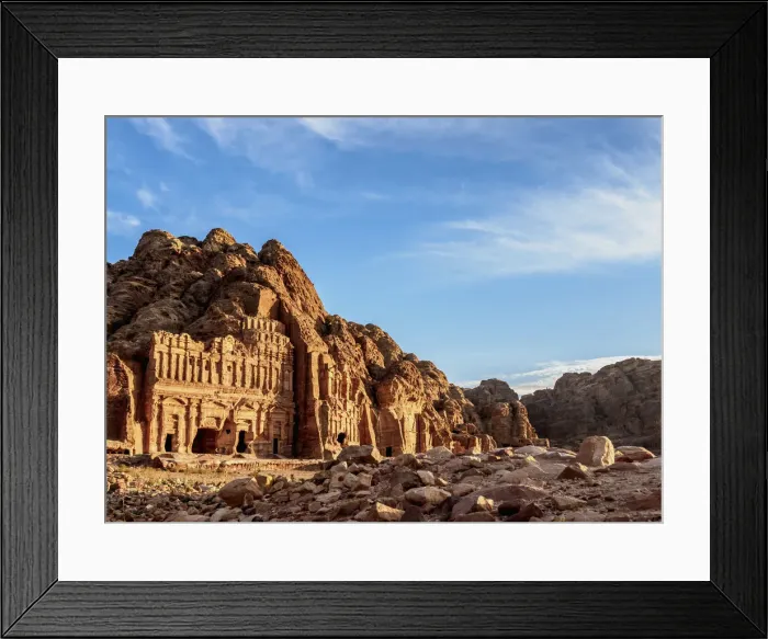 Framed Print : Royal Tombs, Petra, Ma an Governorate, Jordan Framed Print : Royal Tombs, Petra, Ma an Governorate, Jordan
