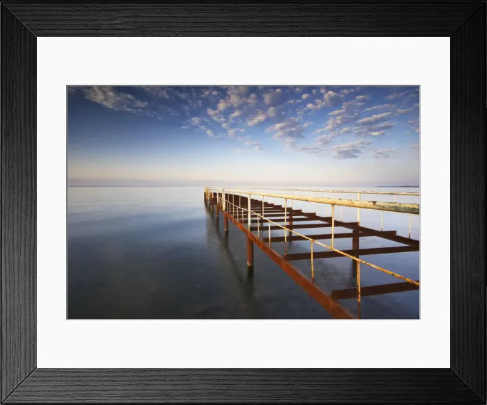 Framed Print : Rusty pier on Lake Issyk Kul, Cholpon Ata, Kyrgyzstan Framed Print : Rusty pier on Lake Issyk Kul, Cholpon Ata, Kyrgyzstan