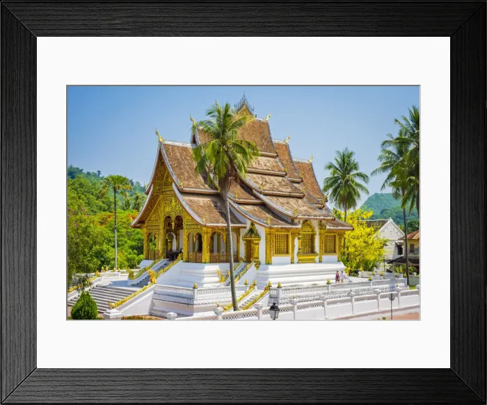 Framed Print : Haw Pha Bang temple on the grounds of the Royal Palace, Luang Prabang, Louangphabang Framed Print : Haw Pha Bang temple on the grounds of the Royal Palace, Luang Prabang, Louangphabang
