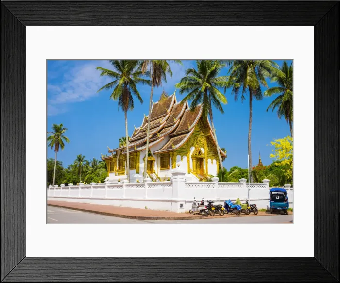 Framed Print : Haw Pha Bang temple on the grounds of the Royal Palace Museum in Luang Prabang Framed Print : Haw Pha Bang temple on the grounds of the Royal Palace Museum in Luang Prabang