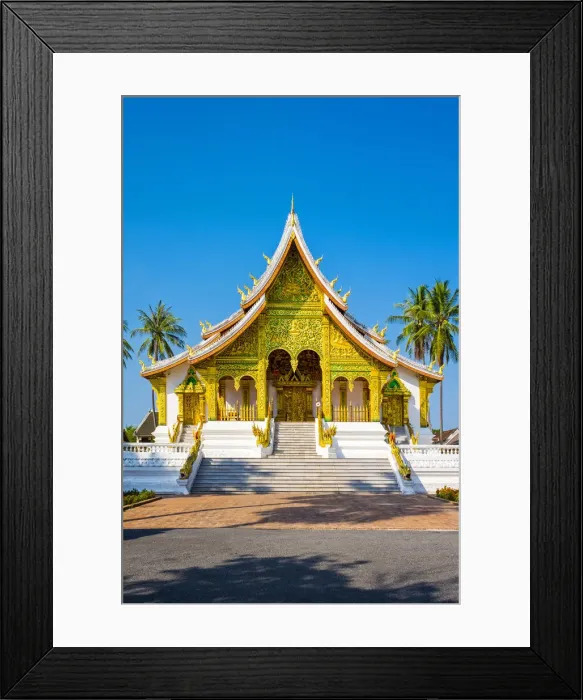 Framed Print : Haw Pha Bang temple on the grounds of the Royal Palace, Luang Prabang, Louangphabang Framed Print : Haw Pha Bang temple on the grounds of the Royal Palace, Luang Prabang, Louangphabang