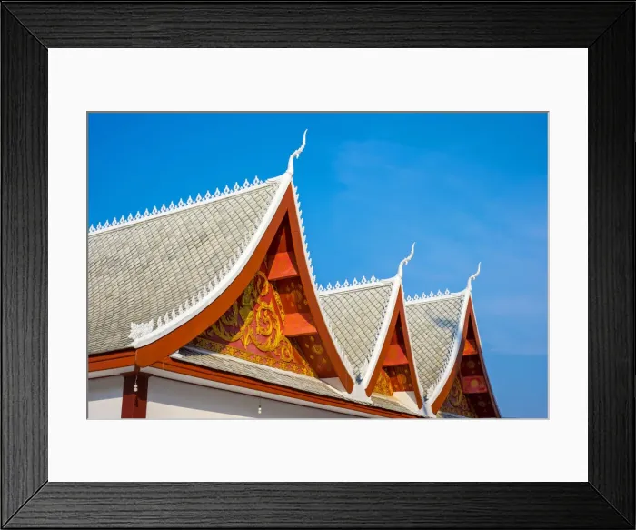 Framed Print : Wat Nong Sihkounmuang buddhist temple, Luang Prabang, Louangphabang Province, Laos Framed Print : Wat Nong Sihkounmuang buddhist temple, Luang Prabang, Louangphabang Province, Laos