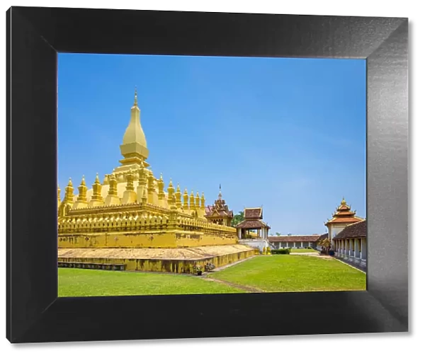 Pha That Luang golden stupa, Vientiane, Laos