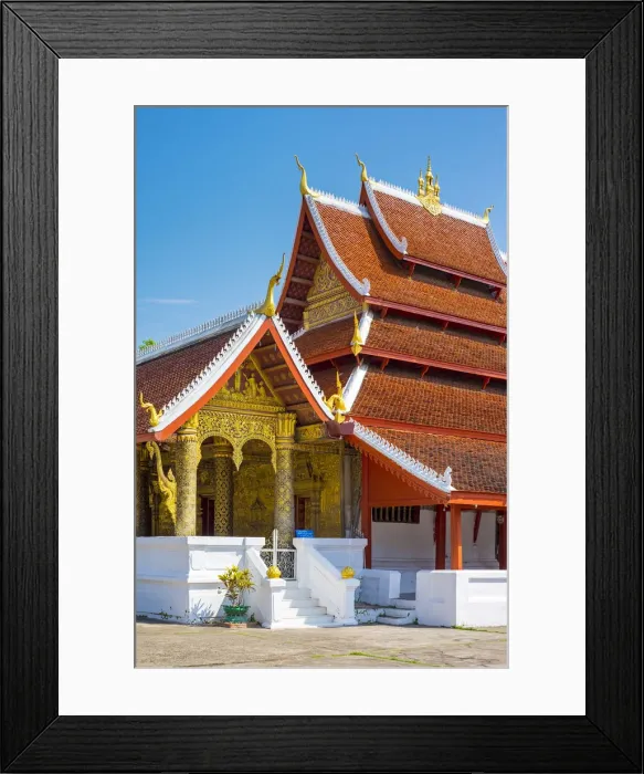 Framed Print : Wat Mai Suwannaphumaham buddhist temple, Luang Prabang, Louangphabang Province, Laos Framed Print : Wat Mai Suwannaphumaham buddhist temple, Luang Prabang, Louangphabang Province, Laos