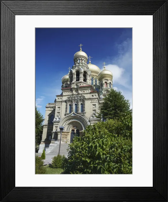 Framed Print : St Nicholas Russian Orthodox Cathedral, Karosta, Liepaja, Latvia Framed Print : St Nicholas Russian Orthodox Cathedral, Karosta, Liepaja, Latvia