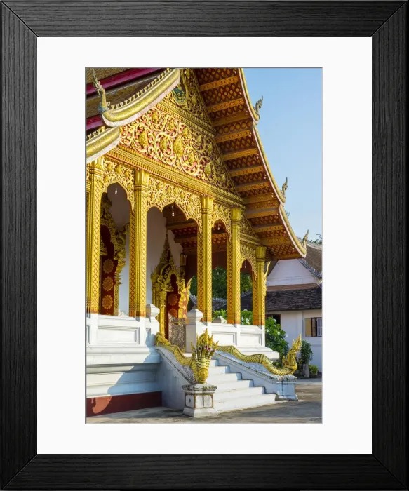 Framed Print : Wat Nong Sihkounmuang buddhist temple, Luang Prabang, Louangphabang Province, Laos Framed Print : Wat Nong Sihkounmuang buddhist temple, Luang Prabang, Louangphabang Province, Laos