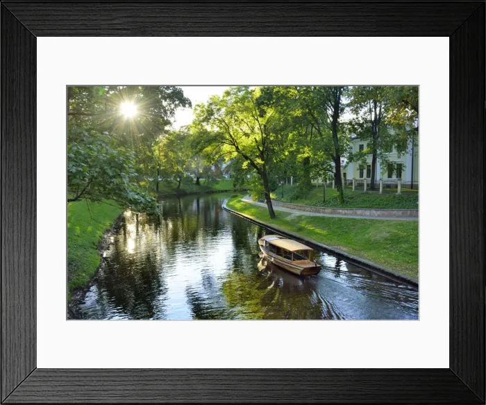 Framed Print : Bastion Hill Park (Bastejkalns Park) is a beautiful and quiet park along a channel Framed Print : Bastion Hill Park (Bastejkalns Park) is a beautiful and quiet park along a channel