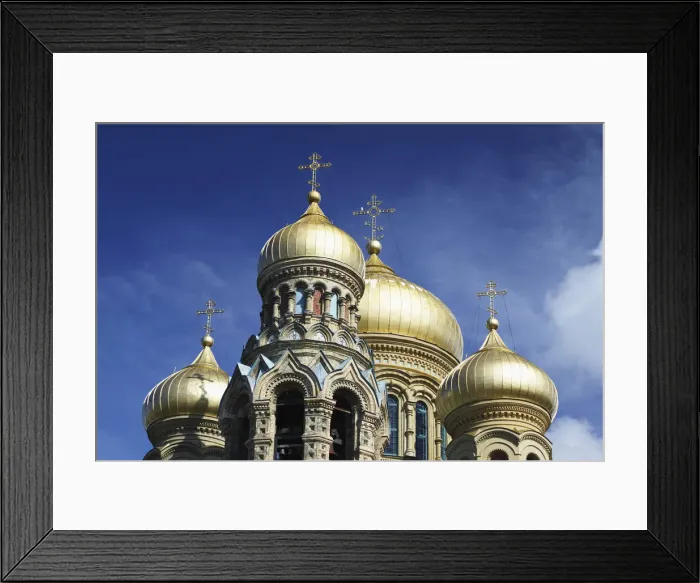 Framed Print : St Nicholas Russian Orthodox Cathedral, Karosta, Liepaja, Latvia Framed Print : St Nicholas Russian Orthodox Cathedral, Karosta, Liepaja, Latvia