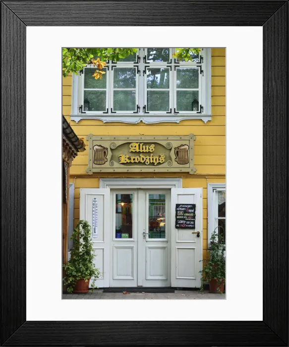 Framed Print : Wooden houses of the Baltic Sea village of Jurmala. Riga, Latvia Framed Print : Wooden houses of the Baltic Sea village of Jurmala. Riga, Latvia