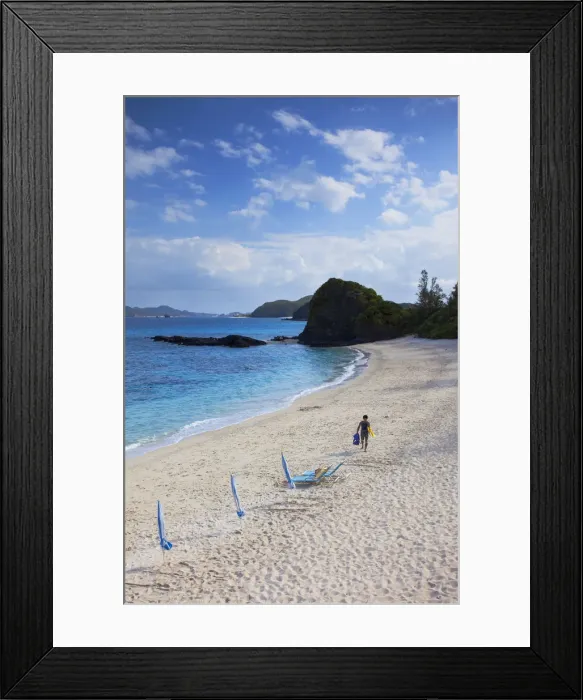 Framed Print : Furuzamani Beach, Zamami Island, Kerama Islands, Okinawa, Japan Framed Print : Furuzamani Beach, Zamami Island, Kerama Islands, Okinawa, Japan