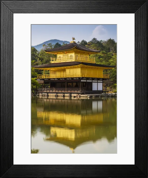 Framed Print : Kinkaku-ji or Temple of the Golden Pavilion, Kyoto, Japan Framed Print : Kinkaku-ji or Temple of the Golden Pavilion, Kyoto, Japan