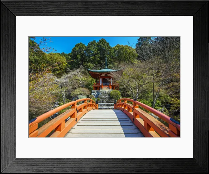 Framed Print : Benten-do temple located within the Daigo-ji temple area, Kyoto, Japan Framed Print : Benten-do temple located within the Daigo-ji temple area, Kyoto, Japan