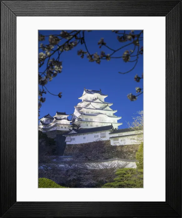 Framed Print : Himeji Castle (UNESCO World Heritage site) at dusk, Himeji, Kansai, Honshu, Japan Framed Print : Himeji Castle (UNESCO World Heritage site) at dusk, Himeji, Kansai, Honshu, Japan
