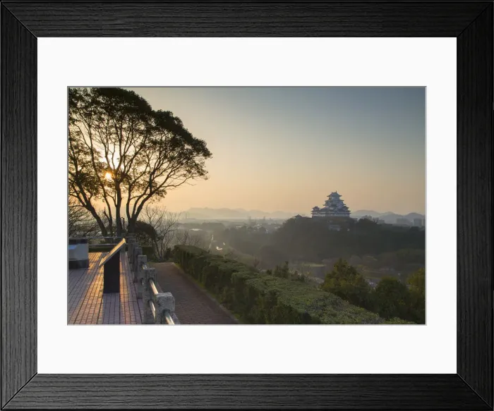 Framed Print : Himeji Castle (UNESCO World Heritage site) at dawn, Himeji, Kansai, Honshu, Japan Framed Print : Himeji Castle (UNESCO World Heritage site) at dawn, Himeji, Kansai, Honshu, Japan