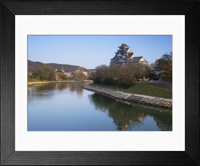 Framed Print : Okayama Castle, Okayama, Okayama Prefecture, Japan Framed Print : Okayama Castle, Okayama, Okayama Prefecture, Japan