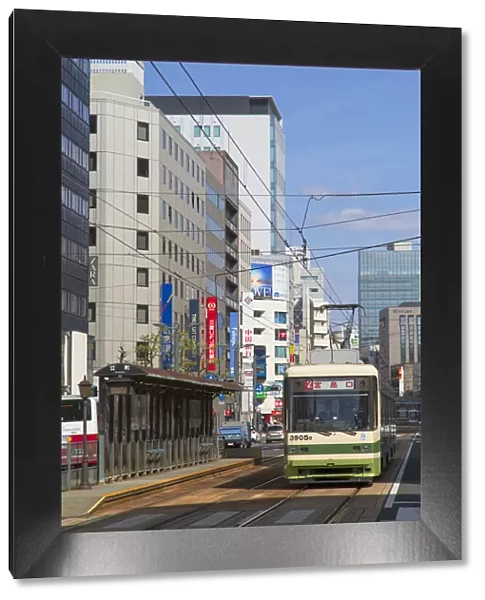 Tram, Hiroshima, Hiroshima Prefecture, Japan