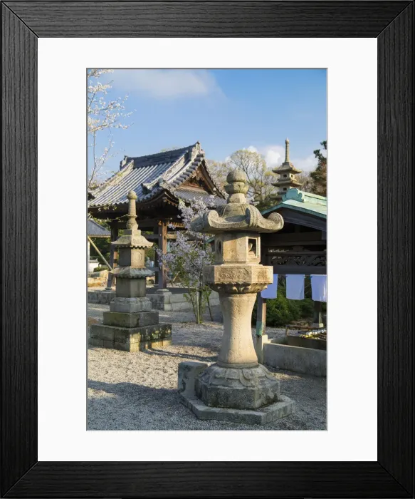 Framed Print : Yashima-ji, Takamatsu, Shikoku, Japan Framed Print : Yashima-ji, Takamatsu, Shikoku, Japan