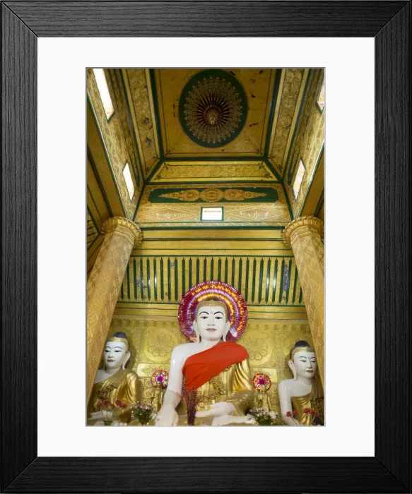 Framed Print : Asia, Southeast Asia, Myanmar, Mawlamyine, buddha in the Kyaik Tan Lan pagoda Framed Print : Asia, Southeast Asia, Myanmar, Mawlamyine, buddha in the Kyaik Tan Lan pagoda