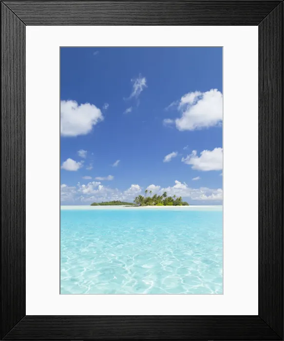 Framed Print : Tropical island, South Male Atoll, Kaafu Atoll, Maldives Framed Print : Tropical island, South Male Atoll, Kaafu Atoll, Maldives