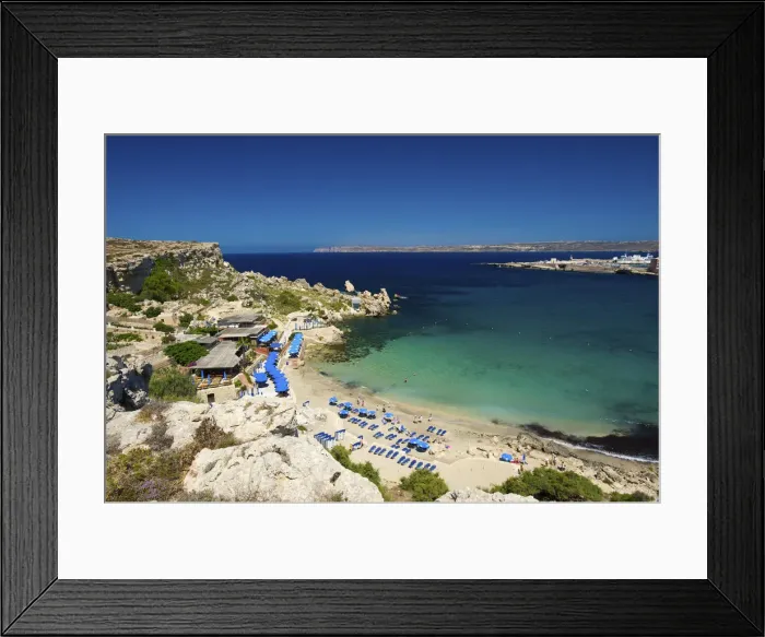 Framed Print : Paradise Bay near Cirkewwa, Malta Framed Print : Paradise Bay near Cirkewwa, Malta