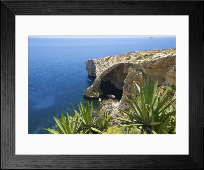 Framed Print : Blue Grotto, Malta Framed Print : Blue Grotto, Malta