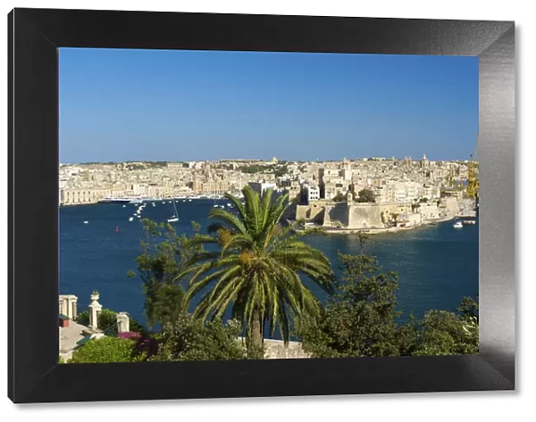 View from Valletta to Vittoriosa, Malta
