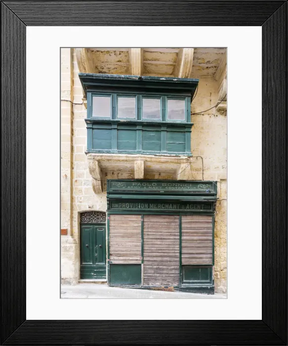 Framed Print : Malta, South Eastern Region, Valletta. Traditional shop in historic Valletta Framed Print : Malta, South Eastern Region, Valletta. Traditional shop in historic Valletta