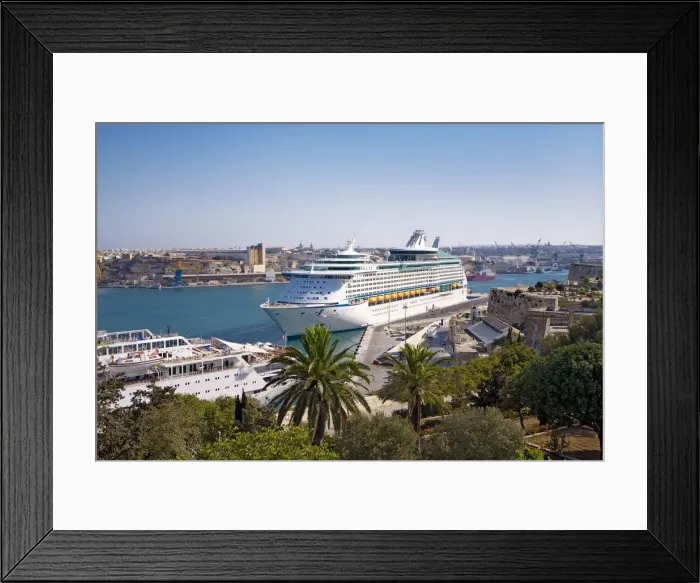 Framed Print : Grand Harbour, Valletta, Malta Framed Print : Grand Harbour, Valletta, Malta