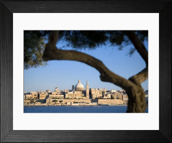 Framed Print : Old town, Valletta, Malta Framed Print : Old town, Valletta, Malta