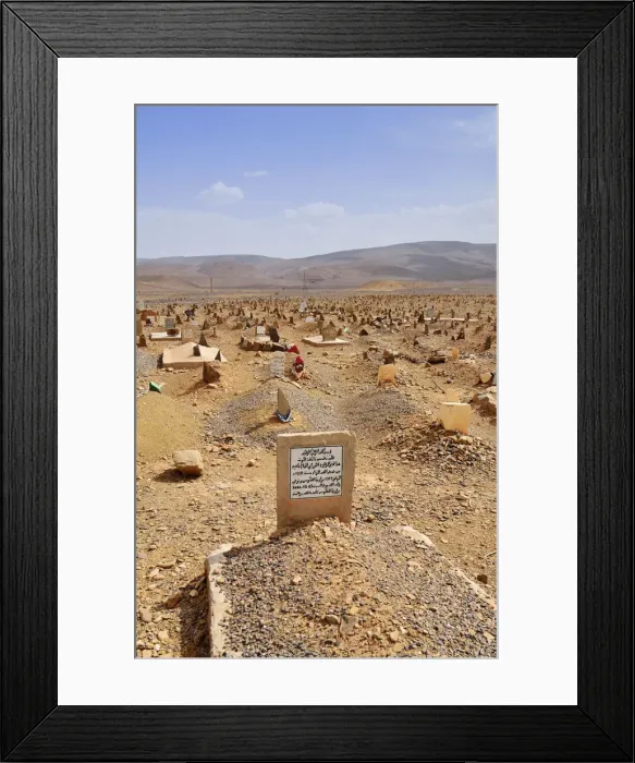 Framed Print : An islamic cemetery in the Draa Valley. Morocco Framed Print : An islamic cemetery in the Draa Valley. Morocco