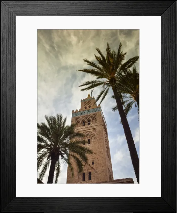 Framed Print : Koutoubia minaret at twilight. Marrakech, Morocco Framed Print : Koutoubia minaret at twilight. Marrakech, Morocco