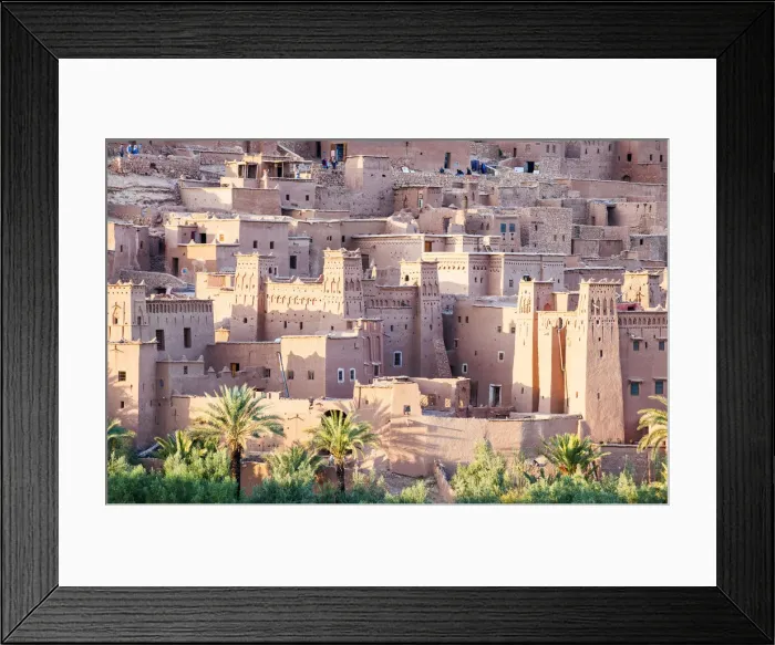 Framed Print : Ksar of Ait Ben Haddou, a striking example of southern Moroccan architecture, Ouarzazate Framed Print : Ksar of Ait Ben Haddou, a striking example of southern Moroccan architecture, Ouarzazate