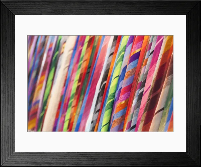Framed Print : Colorful cloths, Morocco Framed Print : Colorful cloths, Morocco