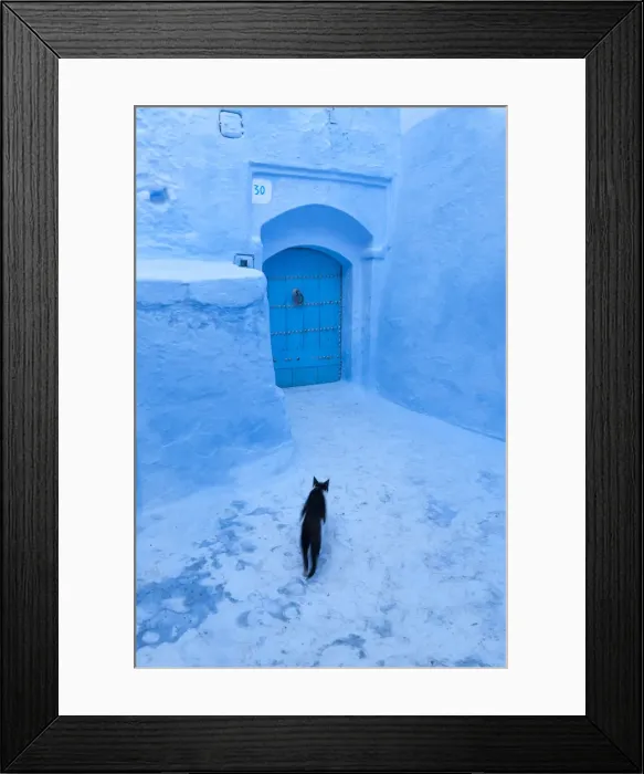 Framed Print : Chefchaouen, Morocco. The blue medina Framed Print : Chefchaouen, Morocco. The blue medina