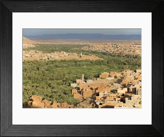 Framed Print : Africa, Morocco, Tinhir landscape Framed Print : Africa, Morocco, Tinhir landscape