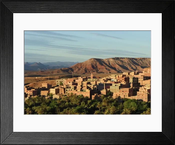Framed Print : Africa, Morocco, Todra Valley Framed Print : Africa, Morocco, Todra Valley