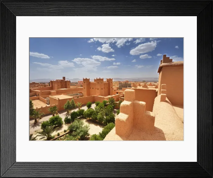 Framed Print : The kasbahs of Nkob. Morocco Framed Print : The kasbahs of Nkob. Morocco