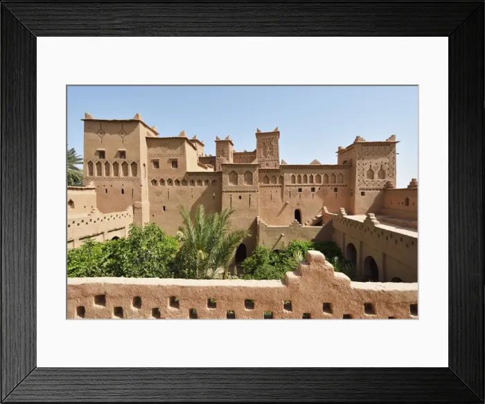 Framed Print : The 17th century Amerhidil kasbah, Skoura. Morocco Framed Print : The 17th century Amerhidil kasbah, Skoura. Morocco